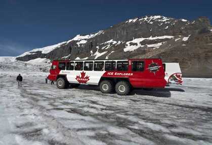 Canada Ice Explorer Tour Bus