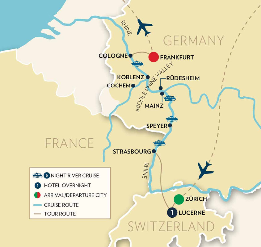 Rhine River Trip Itinerary